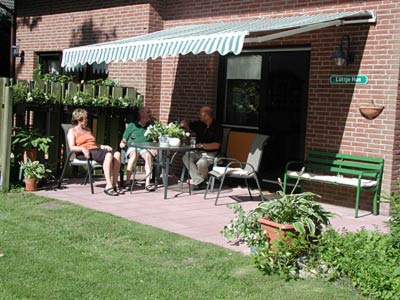 Der Garten im Ferienhaus